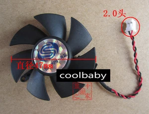 A5010S12S Graphics card cooling fan DC12V 0.18A 2Pin - Picture 1 of 2