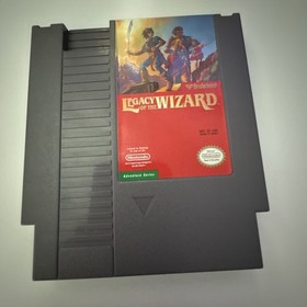Legacy of the Wizard - Authentic Nintendo NES Game - Tested & Works
