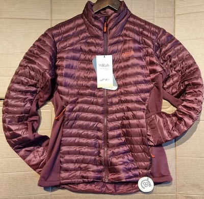 Rab Women's Cirrus Flex 2.0 Synthetic Insulated Hiking Jacket UK12 Deep Heather - Image 1 of 4