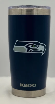 Seattle Seahawks NFL Igloo Insulated Stainless Steel 20 OZ Tumbler NEW! - Image 1 of 4