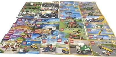 LEGO Lot of 30+ Modern Instruction Manuals Star Wars Minecraft Lego City etc - Image 1 of 4