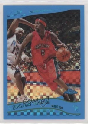 2005-06 Topps Chrome Blue X-Fractor /90 Jalen Rose #30 - Image 1 of 2