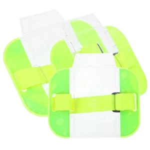 3 Piezas Portatarjetas de Identificación Brazalete Personal Hombre Antebrazo Insignias - Imagen 1 de 12