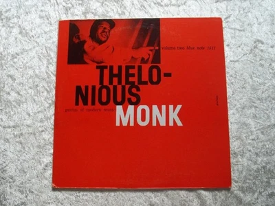 THELONIOUS MONK GENIUS OF MODERN MUSIC VOLUME TWO LP BLUE NOTE 1511 - Image 1 of 4