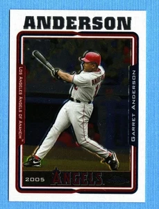 2005 Topps Chrome #253 Garret Anderson Los Angeles Angels - Picture 1 of 1