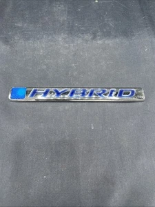 For Honda HYBRID Luggage Trunk Lid Logo Badge Nameplate Emblem Sport OEM Blue - Picture 1 of 6