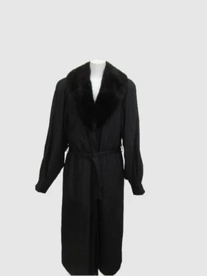 Women's Sz 12 Raincoat with Detachable Mink Fur Lining SUPERB - Image 1 of 4