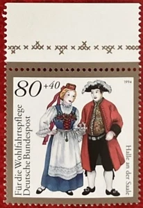 🇩🇪.BRD Bund Michel Nº 1758 MNH** con borde superior (1994) - Imagen 1 de 1