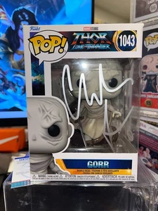 Funko Pop Gorr 1043 Thor Love & Thunder Marvel Disney Signed Auto Christian Bale - Imagen 1 de 6
