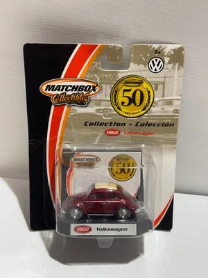 Volkswagen Beetle VW Matchbox Collectibles 2001 50 aniversario 1962 Foto 1 de 3