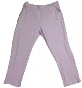 Eaze Wear by Antthony Women Lounge Pants Sz 1X High Rise Elastic Waist  NWT - Picture 1 of 15