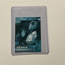 2021/22 Topps Now NHL Sticker 489 ANTTI RAANTA CAROLINA HURRICANES BLUE ICE 7/10