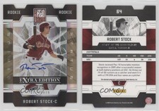 2009 Donruss Elite Extra Edition Status Gold Signatures /5 Robert Stock #64 Auto