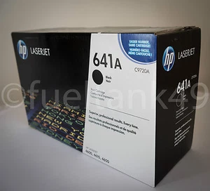 HP 641A Black - Original - LaserJet - Toner Cartridge ( C9720A ) BLACK - Picture 1 of 2