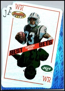 2001 Bowman's Best #BB13 Santana Moss - Bets FREE SHIPPING! - Picture 1 of 2