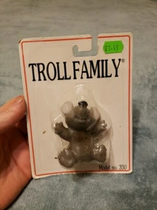 Dam Doll Troll Maus? Troll Familie Tiere 1990 Modell 330 Neu in Verpackung - Bild 1 von 17
