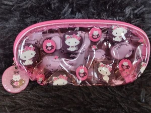 Bolso de maquillaje Charmmy Kitty Cosmetics Sanrio 8""x4""x2"" XLNT. Estado. - Imagen 1 de 13