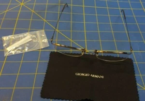 Auténtico marco de gafas GIORGIO ARMANI NOS 1063 1308 50 □ 18 135 Italia - Imagen 1 de 12