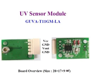 UVA Sensor Module Basic Test Module UV LED Lamp Monitoring Measure /1Pack(5ea) - Picture 1 of 6