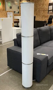 IKEA VIDJA Floor Lamp, White 54" Silver/white BRAND NEW - Picture 1 of 6