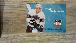 1996-97 Skybox Impact NHL on Fox Vitali Yachmenev #20 Kings - Picture 1 of 2