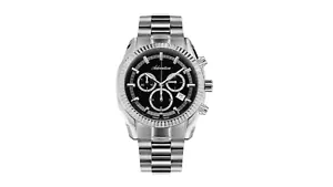 Orologio Da Uomo Adriatica Made in Svizzera 8210 JB 42 mm Pistola Quadrante in Metallo Macchie - Foto 1 di 1