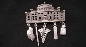 Hospital Brooch - Picture 1 of 3