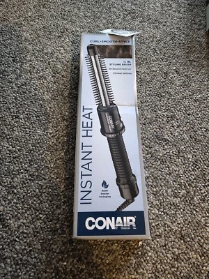 Conair Instant Heat Hot Curl Styling Brush; Smart Technology for Structured 3/4" - Image 1 of 4