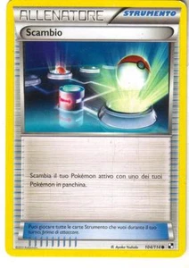 CARTA POKEMON - ALLENATORE - STRUMENTO - SCAMBIO - 104/114 - SEMIRARA - Foto 1 di 1