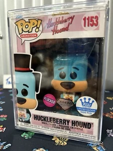 Hanna Barbera Huckleberry Hound Funko Shop Exclusive Le1000_Diamond/Flocked - Picture 1 of 7