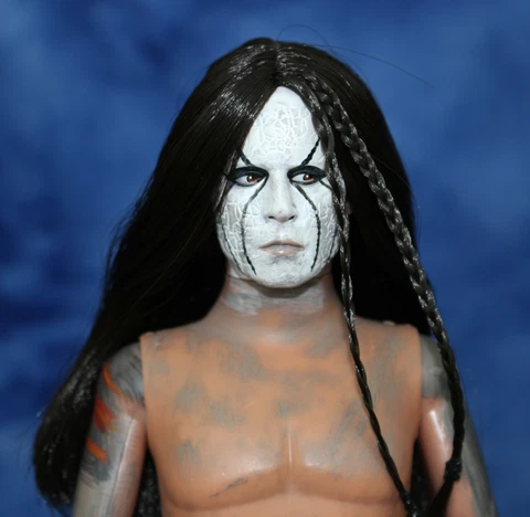 Nude Tonto Doll Rooted Long Black Hair Semi-Articulated Native American Paint Cover