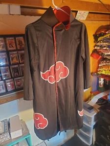 Naruto Akatsuki Anime Cosplay Costume Cloak Robe Coat Youth (10-12) SPOT 14 - Picture 1 of 9