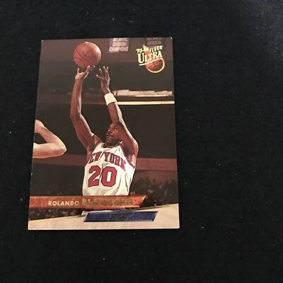 Rolando Blackman, G, New York Knicks, '93-94 Fleer Ultra, #125 - Image 1 of 2