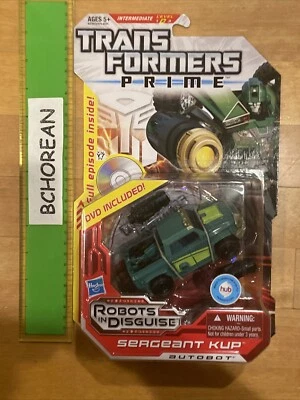 Transformers Prime Robots In Disguise Deluxe Autobot Sergeant Kup Figure New - Image 1 of 2