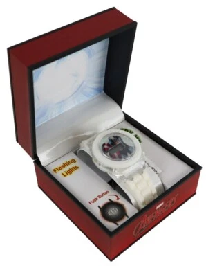 Captain America Flash Dial Watch White Marvel Comics Avengers Brand New In Box - Image 1 of 4