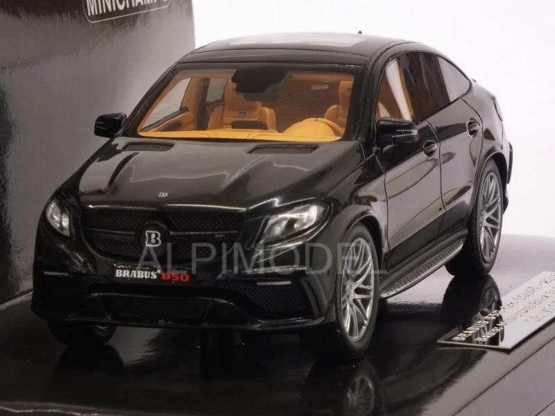 Brabus 850 4x4 Coupe GLE 63S 2016 Black Metallic 1:43 MINICHAMPS 437034311 - Immagine 1 di 1