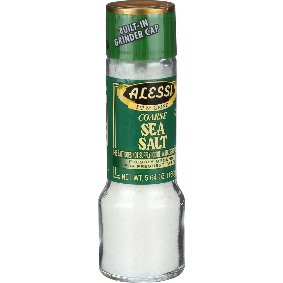 Alessi Large Sea Salt Grinder 5.64 Ounce 6 per Case.