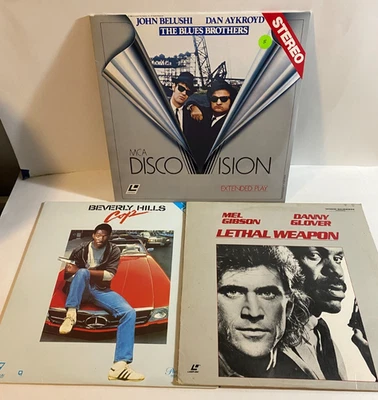 Laserdisc Comedy Lot - Beverly Hills Cop, Blues Brothers, Lethal Weapon — 第 1/4 张图片