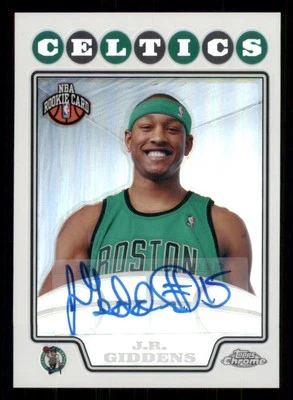 2008-09 Topps Chrome Refractors #246 J.R. Giddens AU B /245 - Image 1 of 2