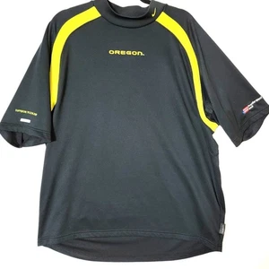 Nike Oregon Ducks Mens Short Sleeve Shirt XL Black 2007 Premiere West Bank Logo - Picture 1 of 15