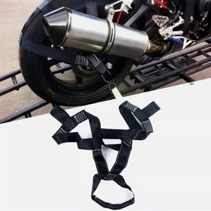 Spanngurt Hinterrad Abspanngurt Motorrad Transportsicherung Zurrgurt schwarz - Bild 1 von 13