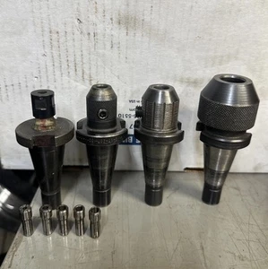 Lote de 4 piezas QC 30 NMTB cambio rápido Erickson Bridgeport fresadora herramienta soporte - Imagen 1 de 19