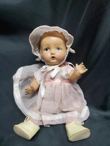 E3 Composition 1940's "Quint" clone doll 9"Unmarked - Picture 1 of 17