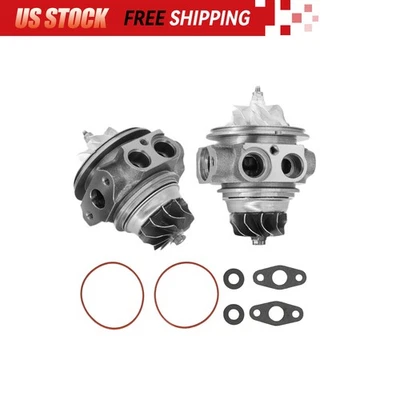 Twin Turbo Cartridge CHRA for BMW 335i 535i 735i X5 X6 Z4 N54B30 N54 3.0L - Image 1 of 4