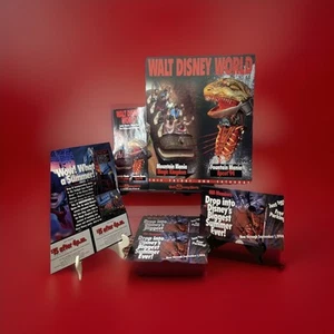 Walt Disney SPLASH MOUNT Magic Kingdom Invites Poster Etc HIA Event Promo 1990s - Picture 1 of 17