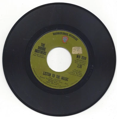 THE DOOBIE BROTHERS, "LISTEN TO THE MUSIC" - Image 1 of 2
