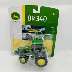 John Deere 8R 340 Tractor Rear Triples 1:64 Scale Toy BNIB Collector Card 2021 - Picture 1 of 10