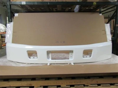 Hino 238 338 258 258A 268 268A  Aftermarket Painted White Steel Bumper 2005-21 - Изображение 1 из 4