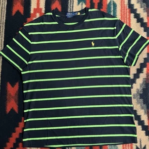 Polo Ralph Lauren T Shirt Gr. Extra Large gestreift Classic Fit Navy Kurzarm - Bild 1 von 8