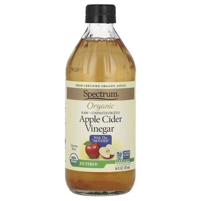 Organic Apple Cider Vinegar, Filtered, 16 fl oz (473 ml) - Image 1 of 2